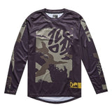 Troy Lee Designs 24.1 Flowline LS Youth Confined Black