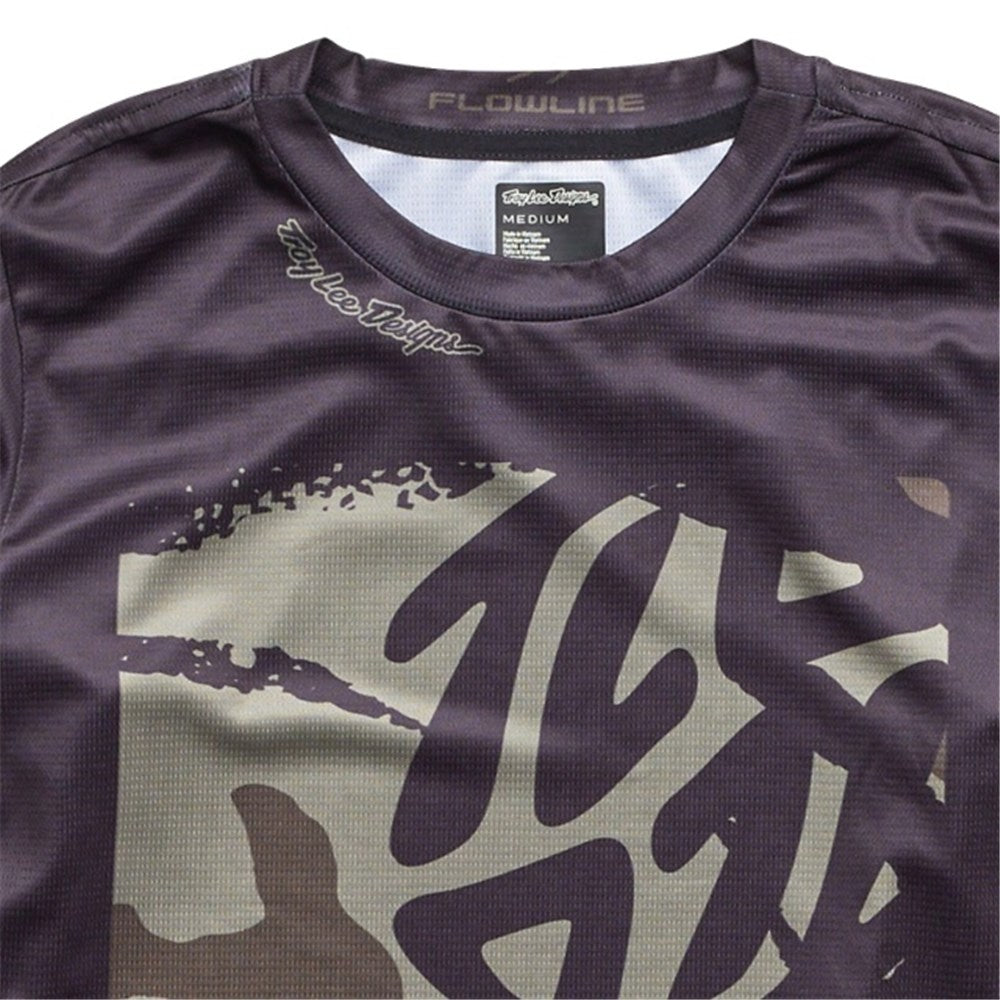 Troy Lee Designs 24.1 Flowline LS Youth Confined Black