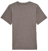 Fox Youth Vision Short Sleeve Tee Heather Graphite BACK