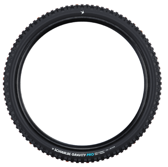 Schwalbe Eddy Current 29 x 2.50 Gravity PRO Radial Soft Compound Tubeless Tyre