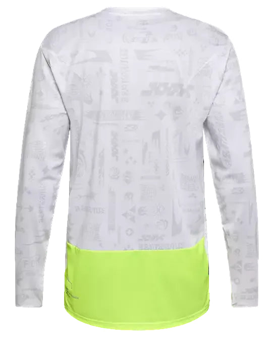 Fox Ranger LS Jersey Lunar SE White BACK