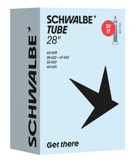 Schwalbe SV17 Presta Tube 700 x 28C 150g 40mm