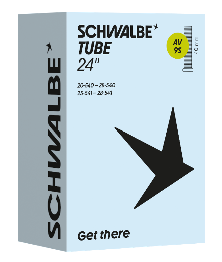 Schwalbe AV9S Schrader Tube 24" x 3/4 95g 40mm