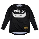 Troy Lee Designs 24.1 Flowline LS Youth Aircore Black