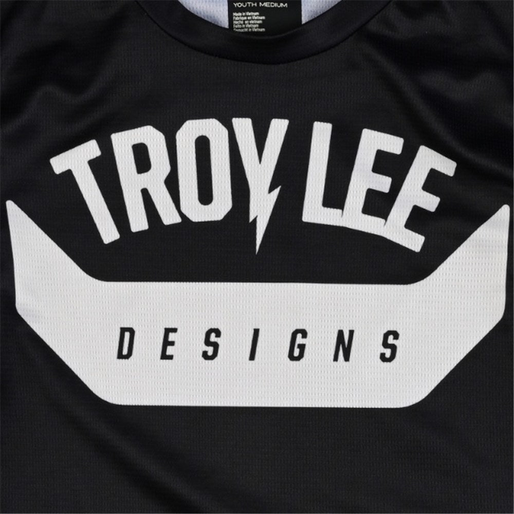Troy Lee Designs 24.1 Flowline LS Youth Aircore Black