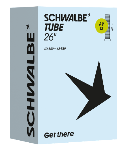 Schwalbe AV13 Schrader Tube 26" x 1.5 190g 40mm