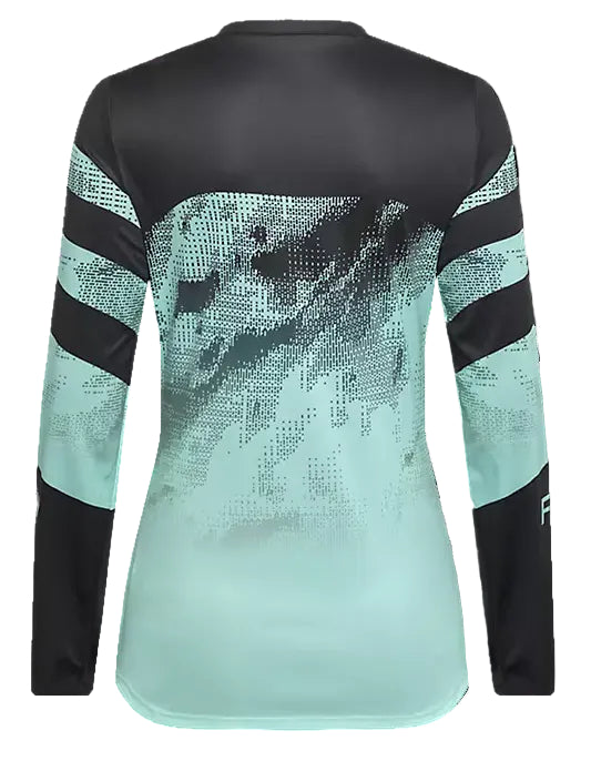 Fox Ranger LS Jersey Kairos Turquoise BACK