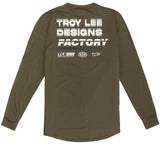 Troy Lee Designs YOUTH RUCKUS LONG SLEEVE RIDE TEE FACTORY CAPER