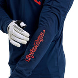 Troy Lee Designs Ruckus Long Sleeve Ride Tee 25.2 Gravity Club Midnight DETAILS