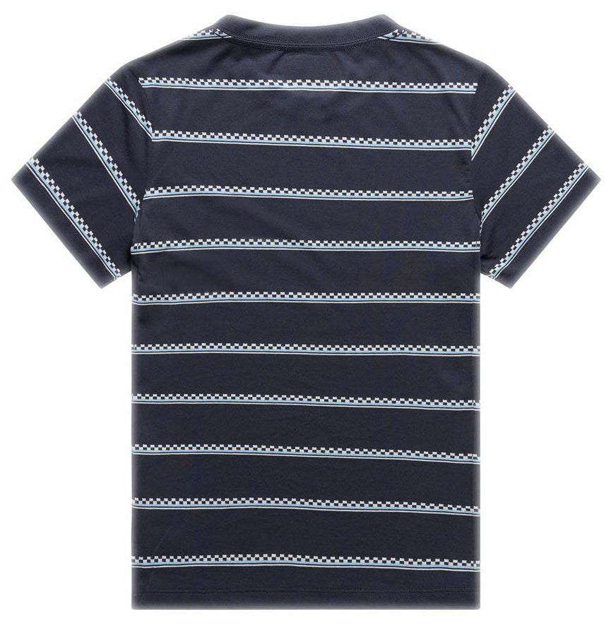 Troy Lee Designs Womens Lilium Ride Short Sleeve Tee Checked Out Carbon BACK
