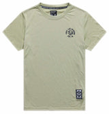 Troy Lee Designs Womens Lilium Ride Short Sleeve Tee Stamps Sage FRONT