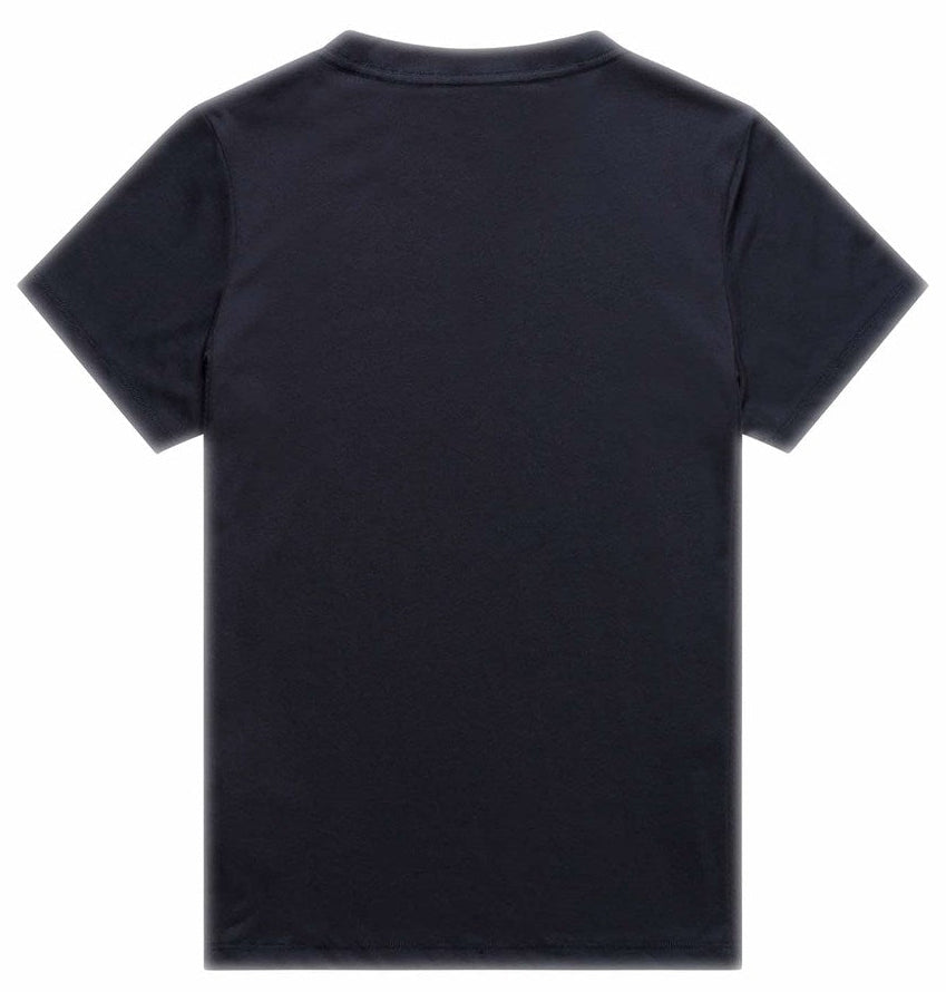 Troy Lee Designs Womens Lilium Ride Short Sleeve Tee Signature Black BACK