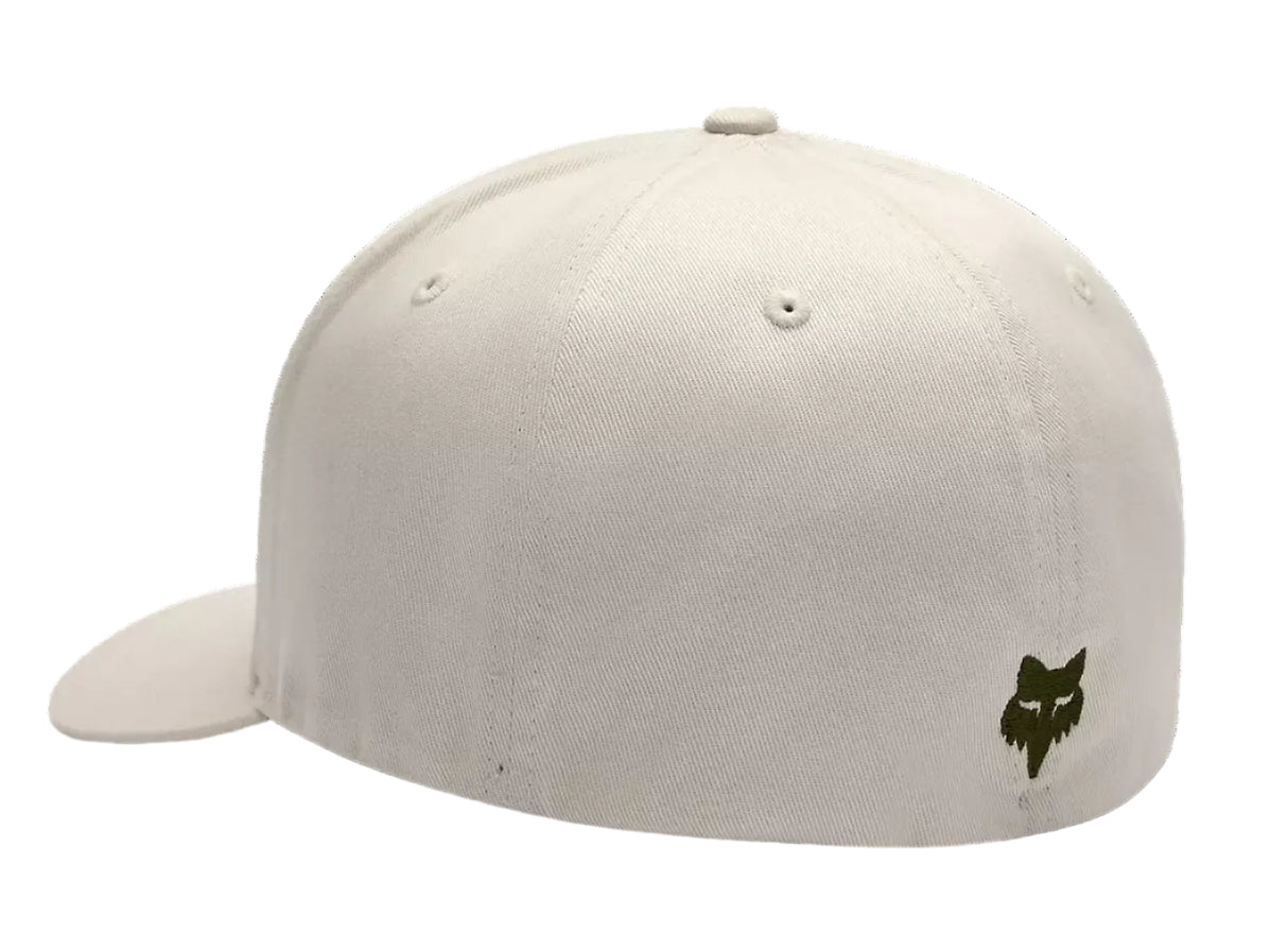 Fox Typeface Flexfit Hat Off White