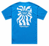 Troy Lee Designs Skyline Ride Short Sleeve Tee One Eye Aero Blue BACK