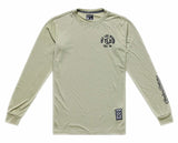 Troy Lee Designs Skyline Ride Long Sleeve Tee Stamps Sage FRONT