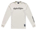 Troy Lee Designs Skyline Ride Long Sleeve Tee Signature Pumice FRONT