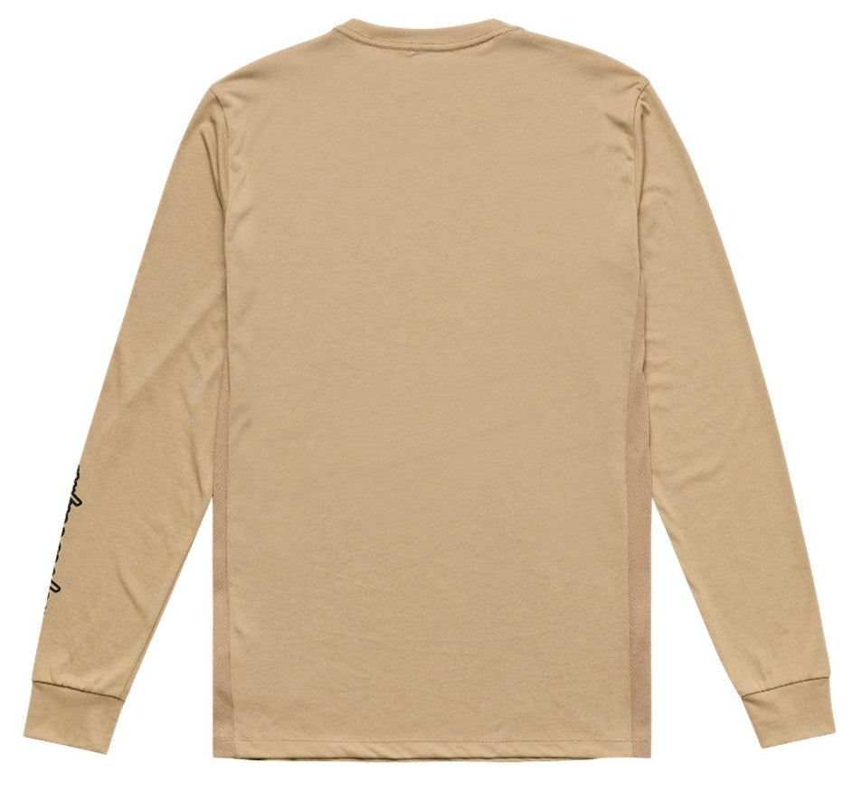 Troy Lee Designs Skyline LS Ride Tee 25.2 Scrubbed Timber BACK