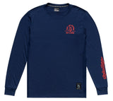 Troy Lee Designs Skyline Long Sleeve Ride Tee Locals Midnight 25.2 FRONT