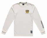 Troy Lee Designs Youth Skyline Ride Long Sleeve Tee Happy Pumice FRONT