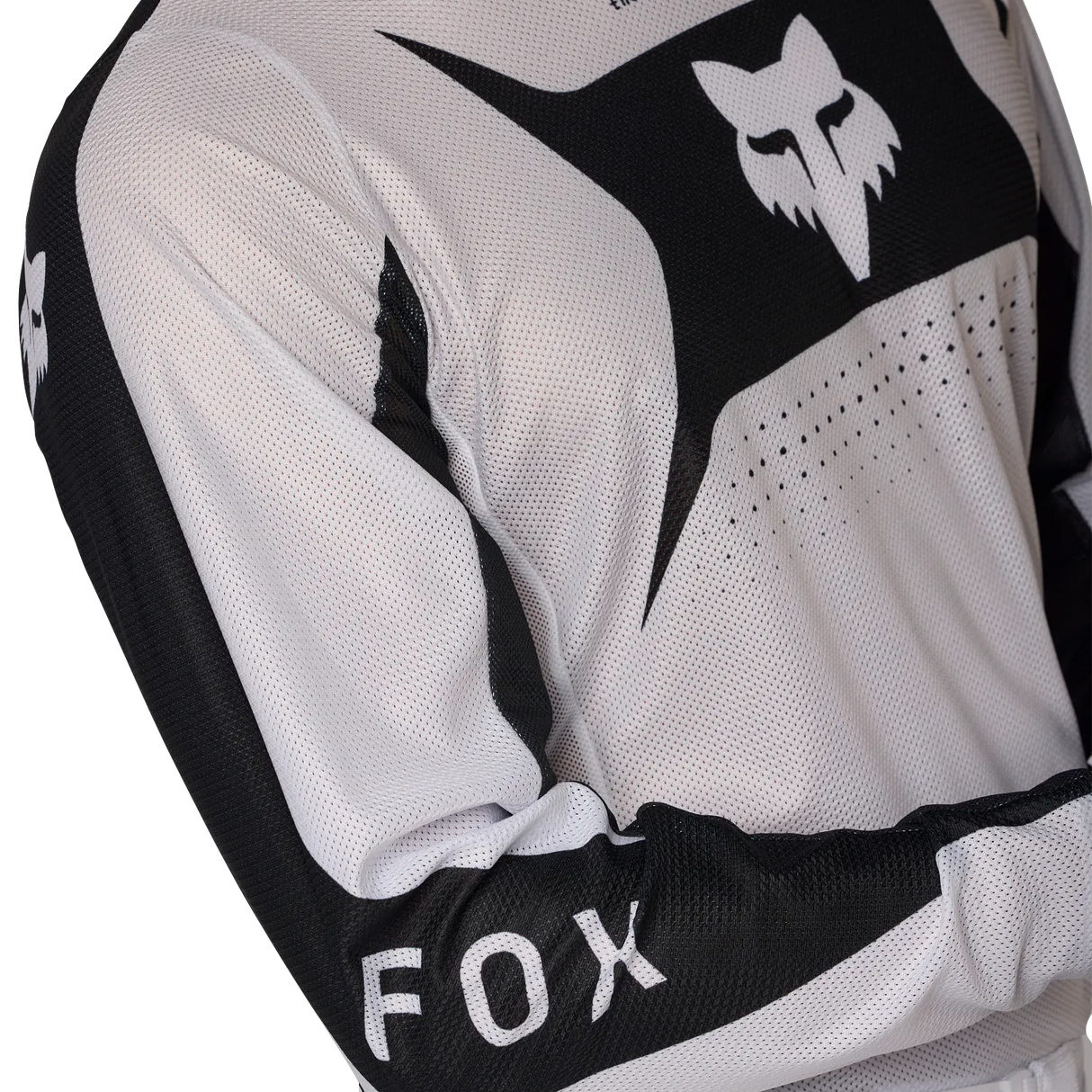 Fox Racing 180 Air Taper Black/White Jersey DETAILS