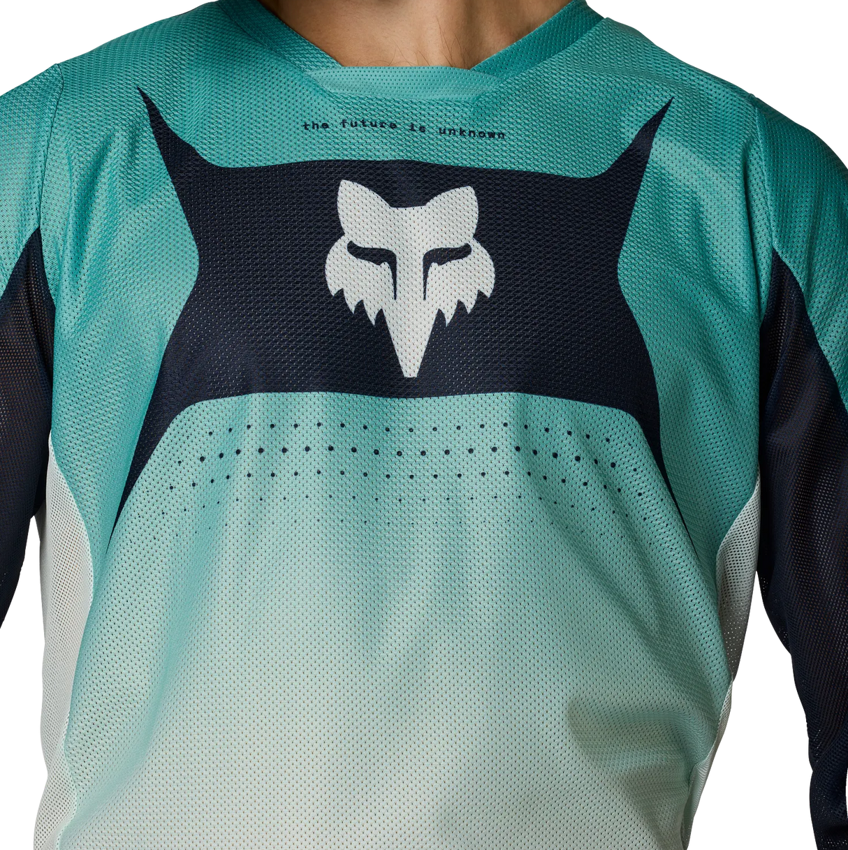 Fox Racing 180 Air Taper Frost Jersey FRONT DETAILS