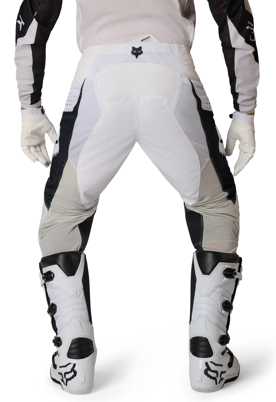 Fox Racing 180 Air Taper Pant Black/White BACK