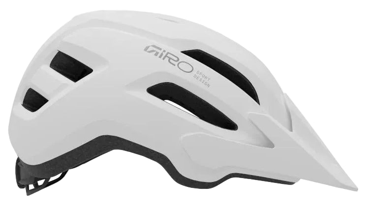 Giro Fixture MIPS II MTB Cycling Helmet - Matte White / Grey