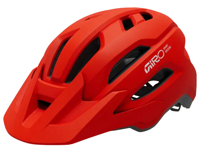 Giro Fixture MIPS II MTB Cycling Helmet - Matte Flame Red
