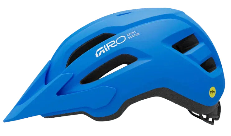 Giro Fixture II MTB Cycling Helmet - Matte Blue Jewel