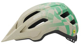 Giro Fixture II MTB Cycling Helmet - Matte Stone / Green Rush