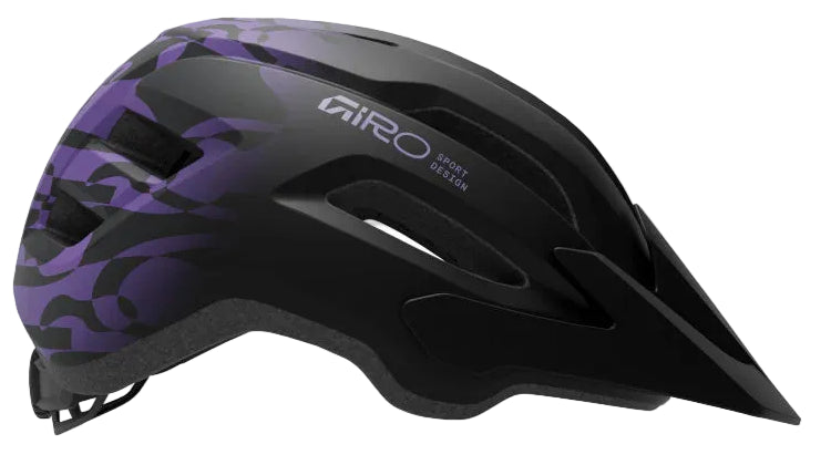 Giro Fixture MIPS II MTB Cycling Helmet - Matte Black / Purple