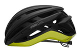 Giro Agilis MIPS Road Bike Helmet - Matte Black / Gloss Hi-Vis Yellow
