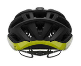 Giro Agilis MIPS Road Bike Helmet - Matte Black / Gloss Hi-Vis Yellow