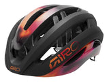 Giro Aries Spherical Road Cycling Helmet - Matte Black / Frequency Orange