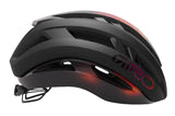Giro Aries Spherical Road Cycling Helmet - Matte Black / Frequency Orange
