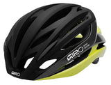 Giro Syntax MIPS Road Cycling Helmet - Matte Black / Gloss Hi-Vis Yellow
