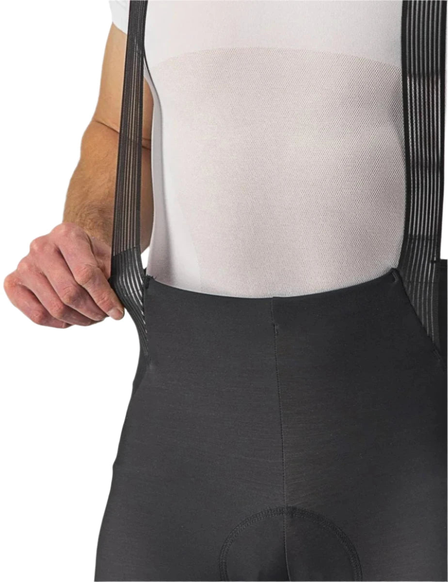 CASTELLI SEMIFREDDO BIBTIGHT BLACK STRAP