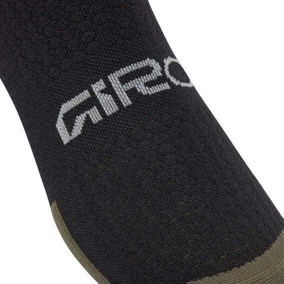 Giro Socks HRC + Merino Black/Shadow
