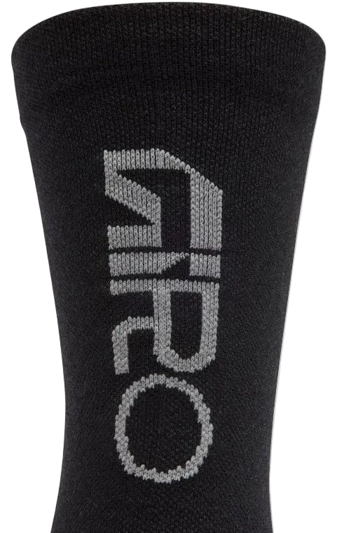 Giro Socks HRC + Merino Black/Shadow