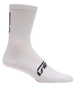 Giro Comp Racer High Rise Cycling Socks - White