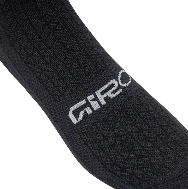 Giro HRc+ Grip Sock Cycling Socks - Black
