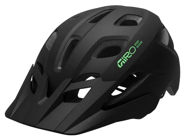 Giro Tremor Kids MTB Helmet - Matte Black / Green
