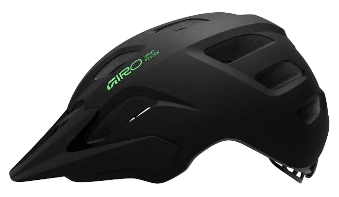 Giro Tremor Kids MTB Helmet - Matte Black / Green