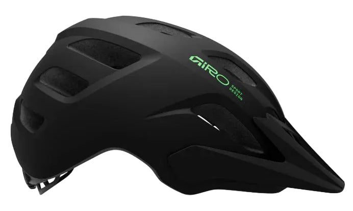 Giro Tremor Kids MTB Helmet - Matte Black / Green