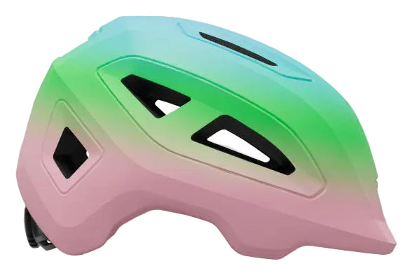 Giro Scamp II Kids Cycling Helmet - Matte Light Pink / Green Fade