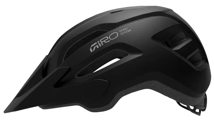 Giro Fixture II MTB Cycling Helmet - Matte Black / Grey