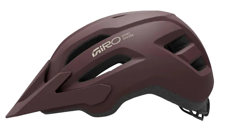 Giro Fixture II Women's MTB Cycling Helmet - Matte Dark Maroon