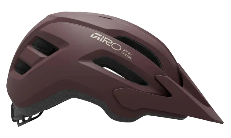 Giro Fixture II Women's MTB Cycling Helmet - Matte Dark Maroon
