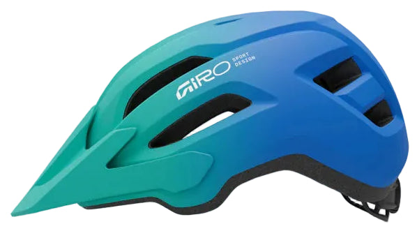 Giro Fixture II UY Matt Aqua Green/Blue Jewel Helmet