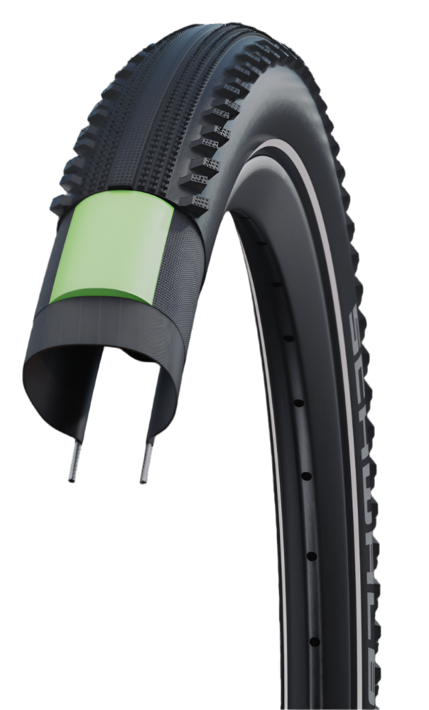 Schwalbe Hurricane 27.5 x 2.40" Double Defense RaceGuard Addix Performance Compound Reflex Tyre